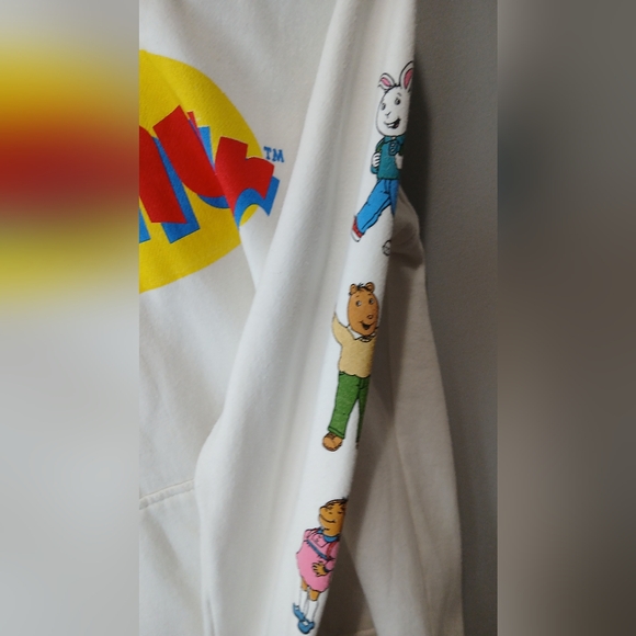 Arthur Cartoon Hoodie Womens Medium - Picture 3 of 5